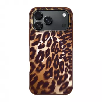 Laut Huex Wave -kuori iPhone 18 Pro Max / 17 Pro Max, MagSafe, Mocha Leopard