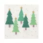 PAPSTAR “Winter Trees” joululautasliinat 330 x 330 mm, painettu, 1/4-taite, 3-kerros