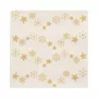 PAPSTAR “Golden Snowflakes” joululautasliinat 330 x 330 mm, painettu, 1/4-taite, 3-kerros