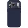 Decoded AntiMicrobial -silikonisuojakuori iPhone 18 Pro / 17 Pro -puhelimelle, MagSafe, Atlantic Blue