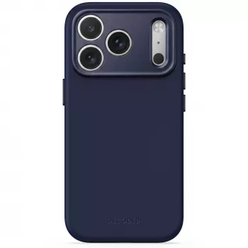Decoded AntiMicrobial -silikonisuojakuori iPhone 18 Pro Max / 17 Pro Max -puhelimelle, MagSafe-yhteensopiva, atlantinsininen