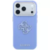 Guess naarmutettu ja suuri Resin-logo -kuori iPhone 18 Pro / 17 Pro -puhelimelle, sininen