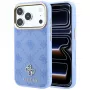 Guess Peony 4G Small Logo MagSafe -kuori iPhone 18 Pro Max / 17 Pro Max -puhelimelle, vaaleansininen