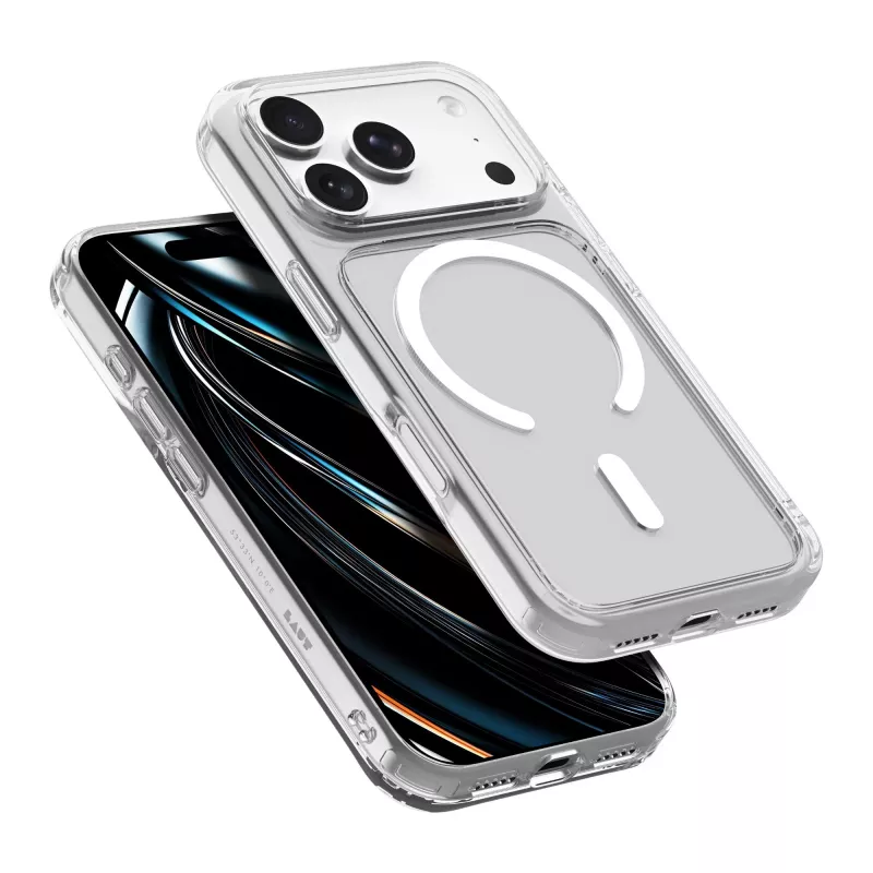 Laut Crystal Fluro -kuori iPhone 18 Pro Max / 17 Pro Max, MagSafe, Crystal