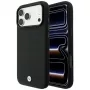 BMW Kevlar Metal Logo MagSafe -kuori iPhone 18 Pro / 17 Pro, musta
