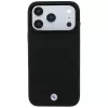 BMW Kevlar Metal Logo MagSafe -kuori iPhone 18 Pro / 17 Pro, musta