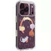 UNIQ Coehl Elysie -kuori iPhone 18 Pro / 17 Pro, magneettilataus, Whiskered Dreams