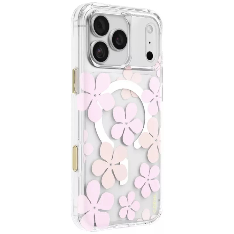 UNIQ Coehl Mila -kuori iPhone 18 Pro Max / 17 Pro Max, magneettilataus, roosa
