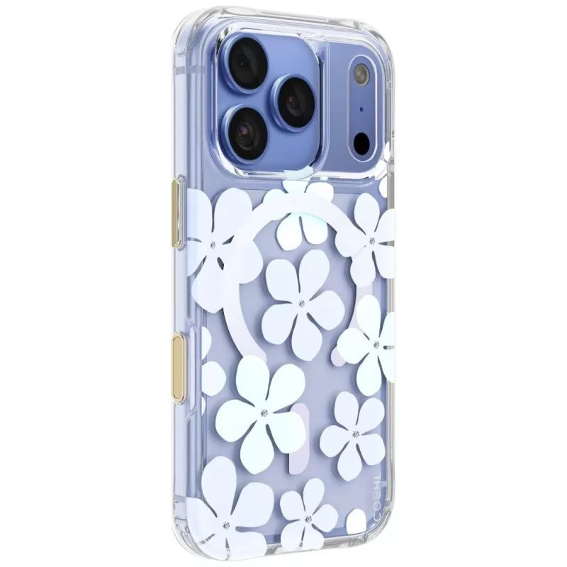 UNIQ Coehl Mila -kuori iPhone 18 Pro / 17 Pro, magneettilataus, sininen