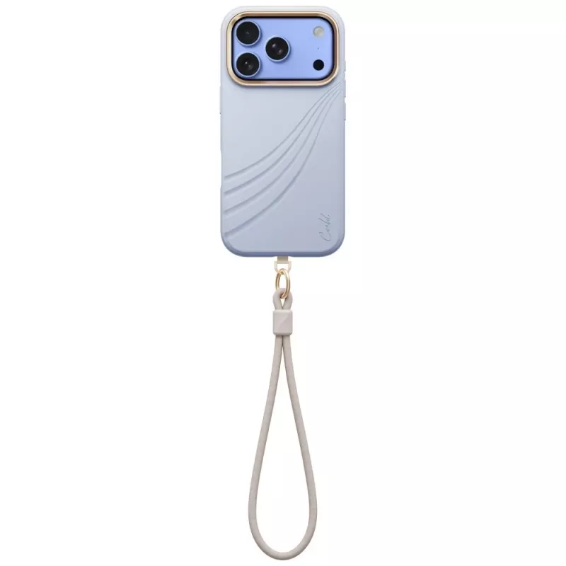 UNIQ Coehl Serina -kotelo iPhone 18 Pro / 17 Pro, magneettilataus, sininen