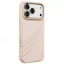 UNIQ Coehl Serina -kotelo iPhone 18 Pro Max / 17 Pro Max, magneettilataus, vaaleanpunainen