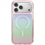 UNIQ Coehl Estelle -kotelo iPhone 18 Pro / 17 Pro, magneettilataus, vaaleanpunainen