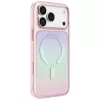 UNIQ Coehl Estelle -kotelo iPhone 18 Pro / 17 Pro, magneettilataus, vaaleanpunainen
