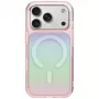 UNIQ Coehl Estelle -kotelo iPhone 18 Pro Max / 17 Pro Max, magneettilataus, vaaleanpunainen