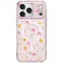 UNIQ Coehl Evie -kotelo iPhone 18 Pro Max / 17 Pro Max, magneettilataus, vaaleanpunainen