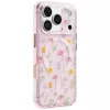 UNIQ Coehl Evie -kotelo iPhone 18 Pro / 17 Pro, magneettilataus, vaaleanpunainen