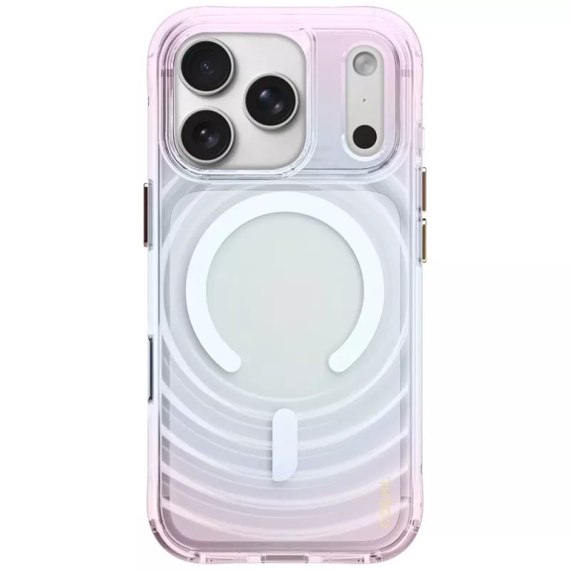 UNIQ Coehl Vela -kotelo iPhone 18 Pro / 17 Pro magneettilataus opaali