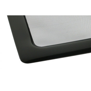 DEMCiflex pölysuodatin 120 mm, neliömäinen, musta (129,4 x 129,4 mm)