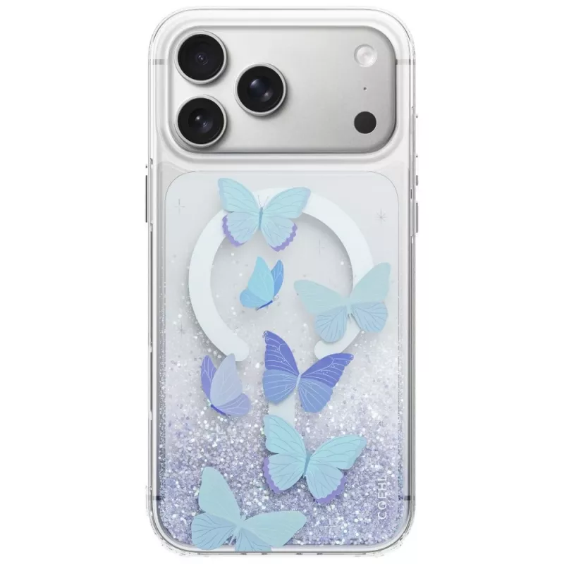 UNIQ Coehl Aria kotelo iPhone 18 Pro Max / 17 Pro Max, magneettilataus, sininen
