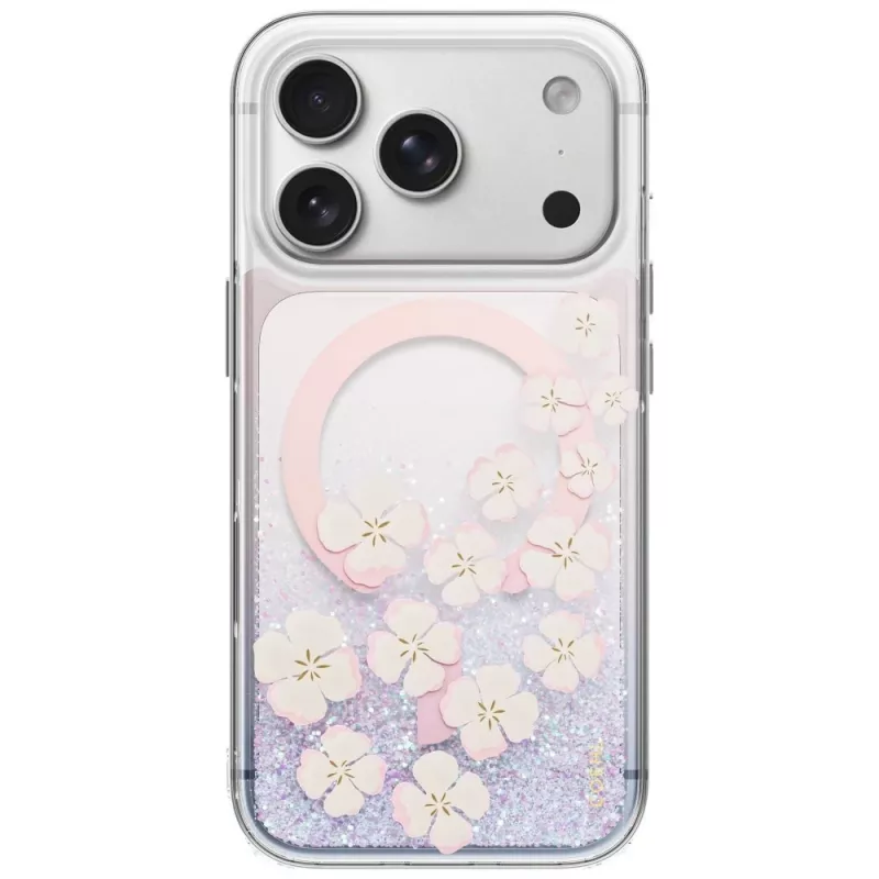 UNIQ Coehl Isla kotelo iPhone 18 Pro / 17 Pro magneettilatauksella, roosa