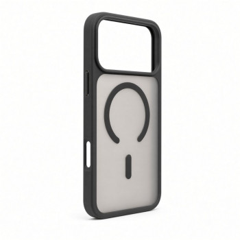 Evelatus Apple iPhone 18 Pro Max Silver-Shield Skin Feel 2-in-1 MagSafe-kotelo, mattaus savunharmaa