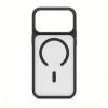 Evelatus Apple iPhone 18 Pro Max Silver-Shield Skin Feel 2-in-1 MagSafe-kotelo, mattaus savunharmaa