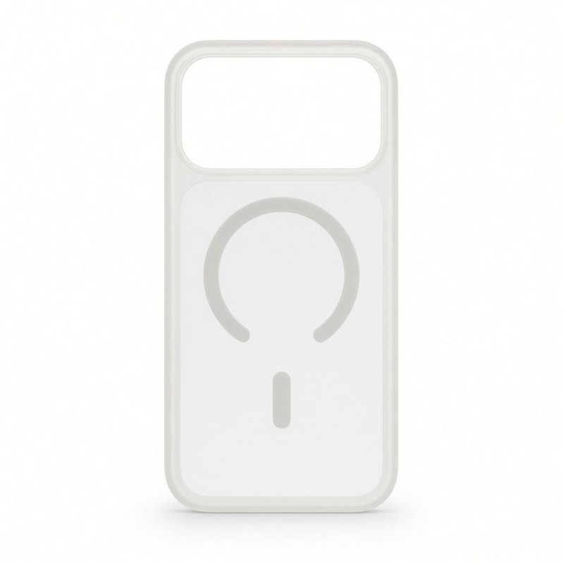 Evelatus Apple iPhone 18 Pro Max Silver-Shield Skin Feel 2-in-1 MagSafe-kotelo, mattaus läpinäkyvä