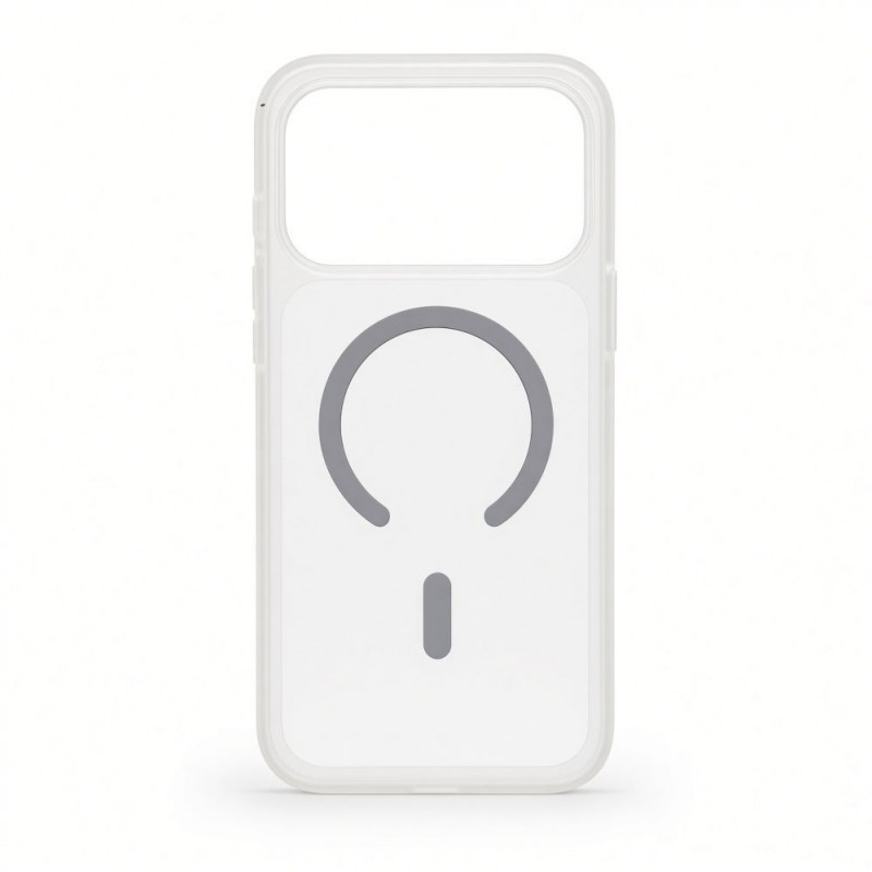 Evelatus Apple iPhone 18 Pro Max Silver-Shield Skin Feel 2-in-1 MagSafe-kotelo, mattaus läpinäkyvä