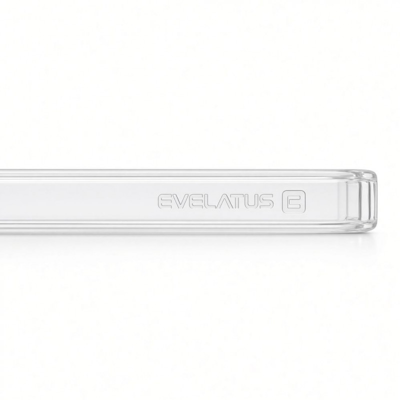 Evelatus Apple iPhone 18 Pro 1,5 mm Anti-Scratch 2-in-1 läpinäkyvä MagSafe-kotelo