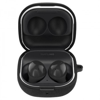 Spigen Urban Fit kotelo Samsung Galaxy Buds 2 Pro / Buds 2 / Buds Live / Buds Pro, musta