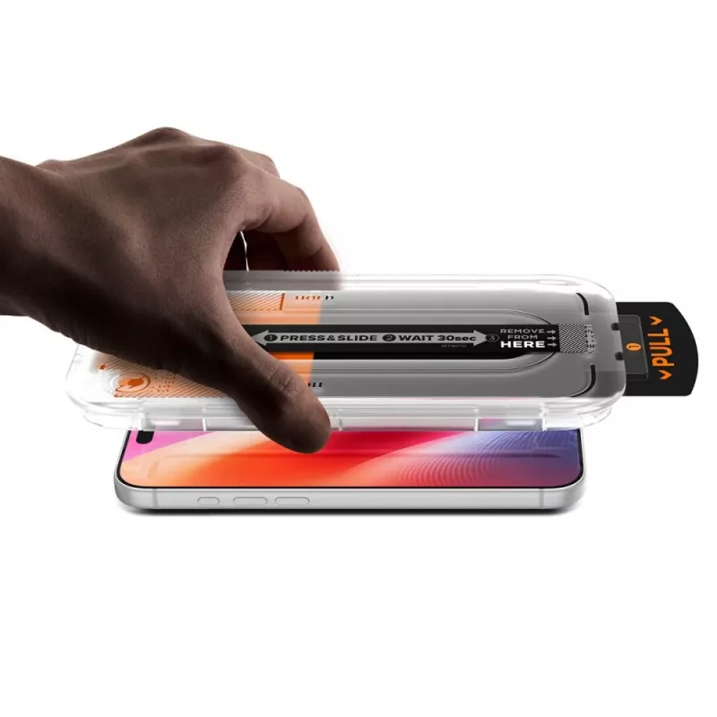 Spigen Glas.TR EZ Fit Pro HD AC 2 kpl:n pakkaus karkaistu lasi iPhone 16 Pro Max / 17 Pro Max / 18 Pro Max läpinäkyvä