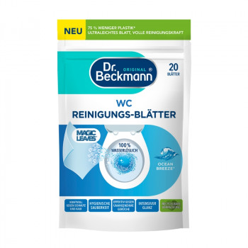 Dr. Beckmann Magic Leaves WC-puhdistusliinat, Ocean Breeze, 20 kpl