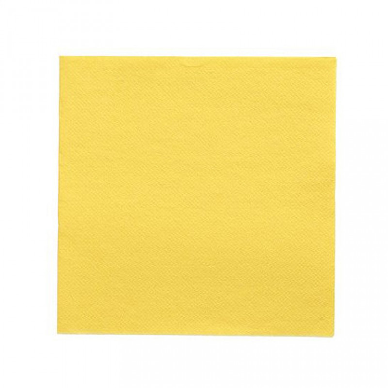 PAPSTAR lautasliinat 32.0 x 32.0 cm 2-kerroksinen keltainen