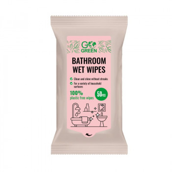 Gogreen kosteuspyyhkeet kylpyhuoneeseen, 50 kpl
