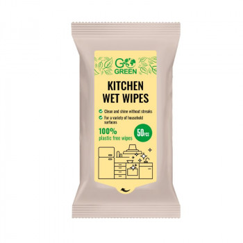 Gogreen kosteuspyyhkeet keittiöön 50 kpl