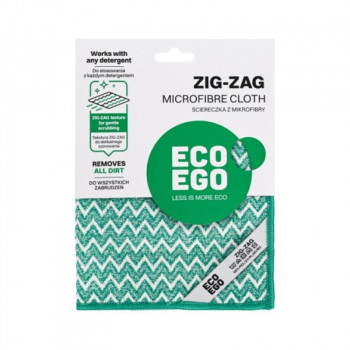 Eco Ego ZIG-ZAG mikrokuitupuhdistusliina