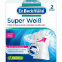 Dr. Beckmann “Super White” -pyykinpesujauhe kirkastamiseen, 2 x 40 g
