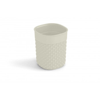 KIS Filo S pyöreä kori 0,5 l, Ø 9 x 11 cm, norsunluunvärinen