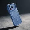 Crong Matte Magnetic MagSafe -kotelo iPhone 18 Pro / 17 Pro, sininen