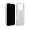 Crong Matte Magnetic MagSafe -kotelo iPhone 18 Pro / 17 Pro, valkoinen
