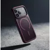 Crong Matte Magnetic MagSafe -kotelo iPhone 18 Pro Max / 17 Pro Max, viininpunainen