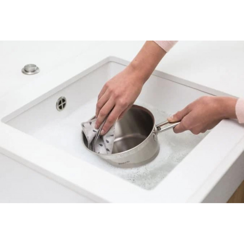 Brabantia mikrokuituliinat, 30 x 30 cm, tummanharmaa, 2 kpl