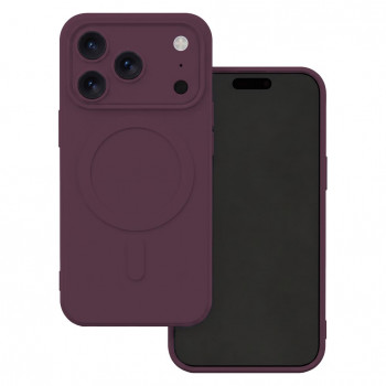 TFO Simple Color Mag kotelo iPhone 17 Pro Max / iPhone 18 Pro Max 6.9 inch, tummakirsikka