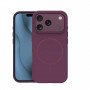 TFO Silicone Thin Mag kotelo iPhone 17 Pro / iPhone 18 Pro 6.3 inch, tummakirsikka
