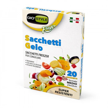 Giostyle pakastuspussit 20 kpl 23x32 cm / 30 µm