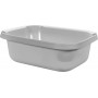 Curver Essentials suorakaiteen muotoinen kulho 9 l, harmaa