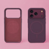 TFO Silicone Thin Mag kotelo iPhone 17 Pro Max / iPhone 18 Pro Max 6.9 inch, tummakirsikka
