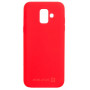 Evelatus Samsung A6 2018 Nano silikonikuori Soft Touch TPU punainen