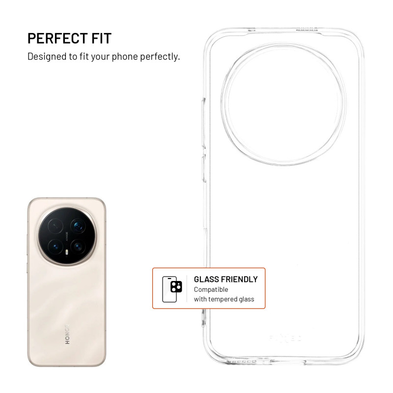 FIXED Story takakuori Honor Magic 8 Pro 5G:lle, TPU, läpinäkyvä (FIXTCC-1639-TR)