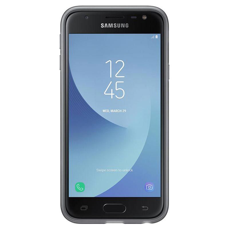 Samsung Galaxy J3 2017 Jelly Cover EF-AJ330TBEGWW musta